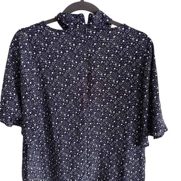 Lucky Brand Dusty Floral High neck top - Picture 5 of 5